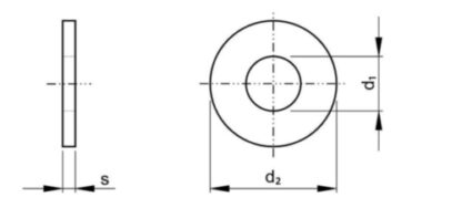 Afstandsschijf schokbreker 8.3x16x3mm - Image 2